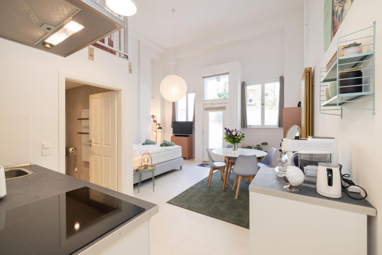 Great 2-Room Loft With 2 Bathrooms And 2 Kitchen 베를린 외부 사진