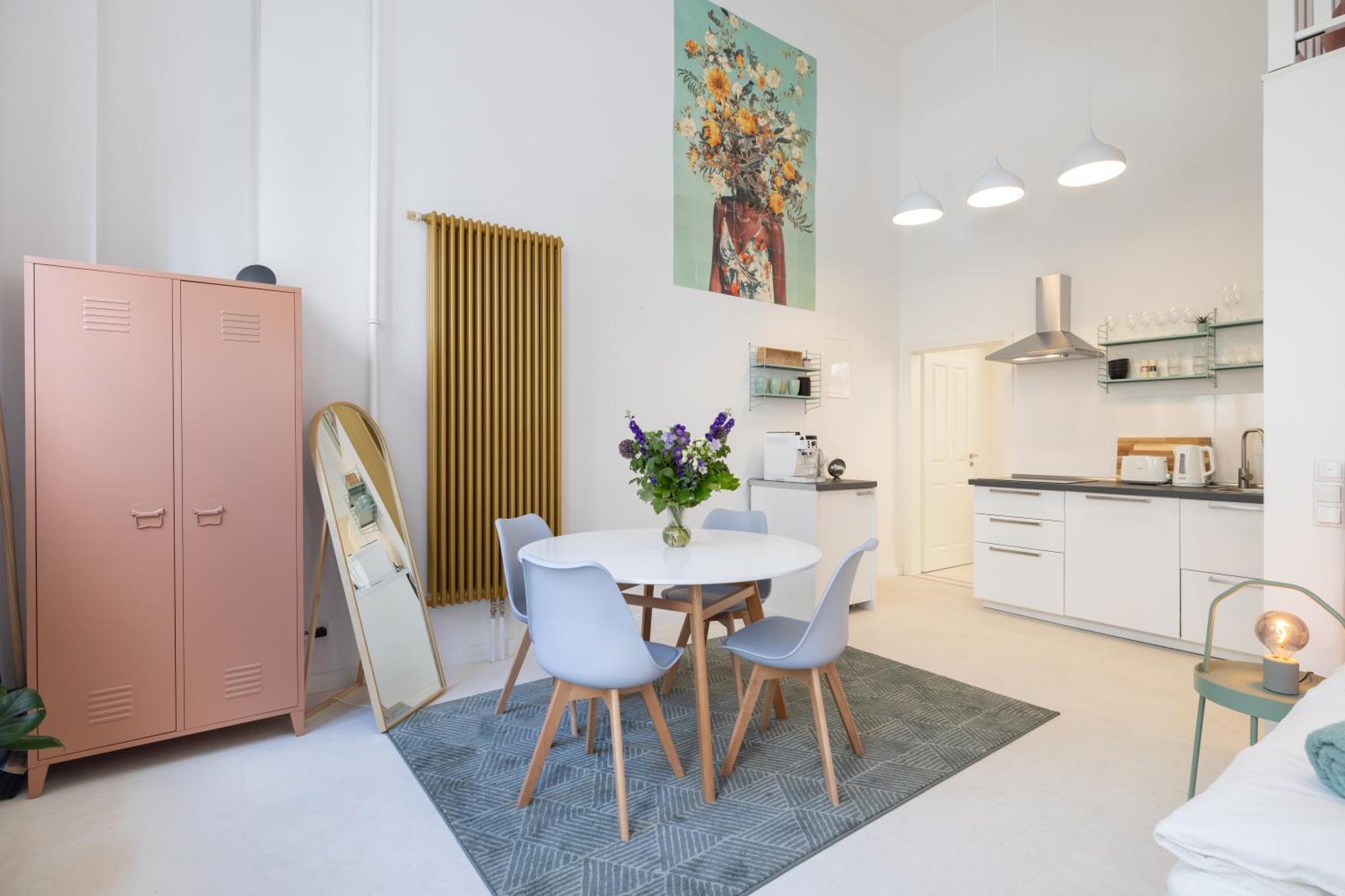 Great 2-Room Loft With 2 Bathrooms And 2 Kitchen 베를린 외부 사진
