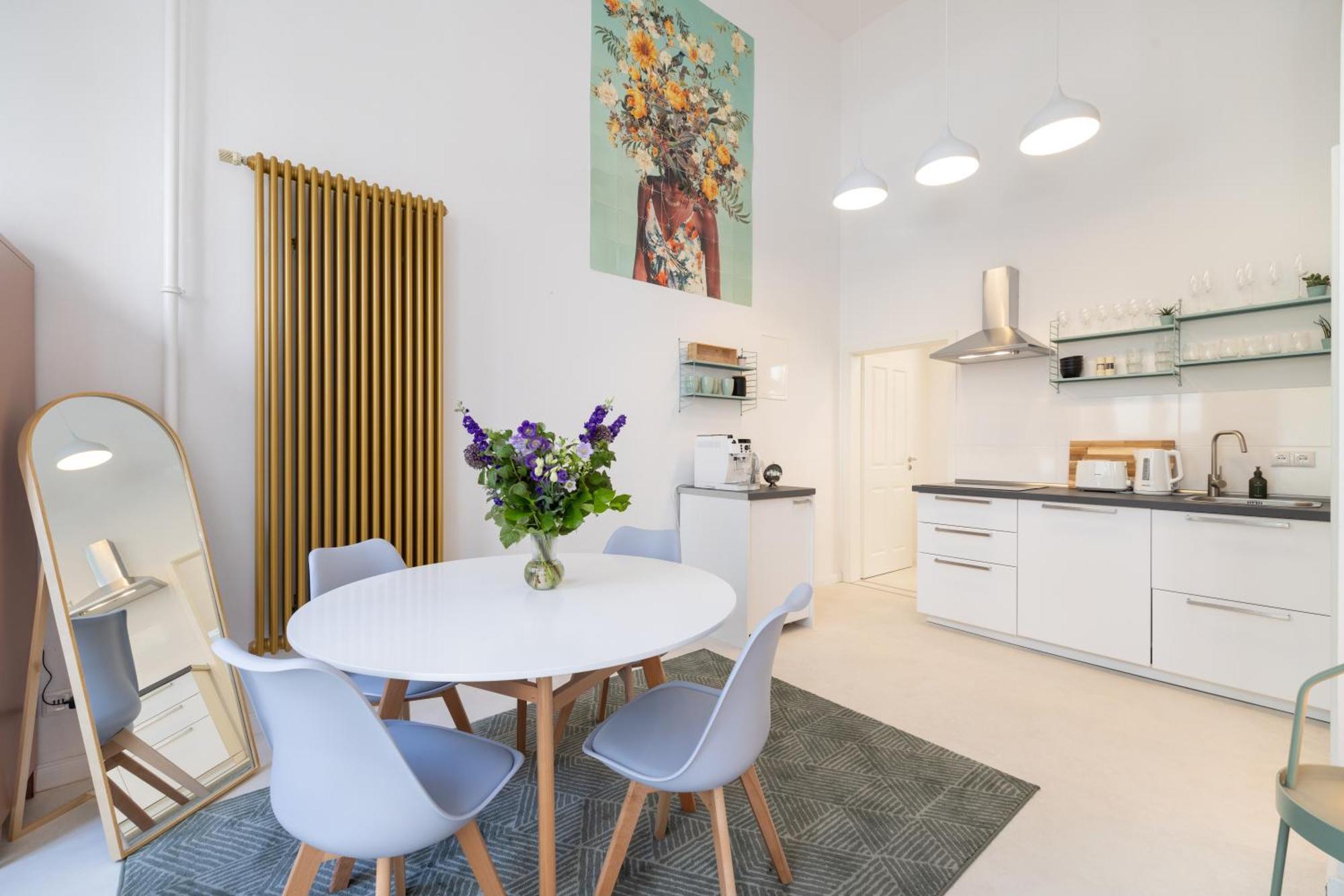 Great 2-Room Loft With 2 Bathrooms And 2 Kitchen 베를린 외부 사진