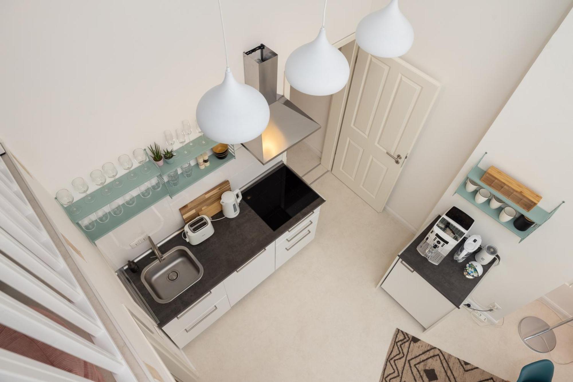 Great 2-Room Loft With 2 Bathrooms And 2 Kitchen 베를린 외부 사진