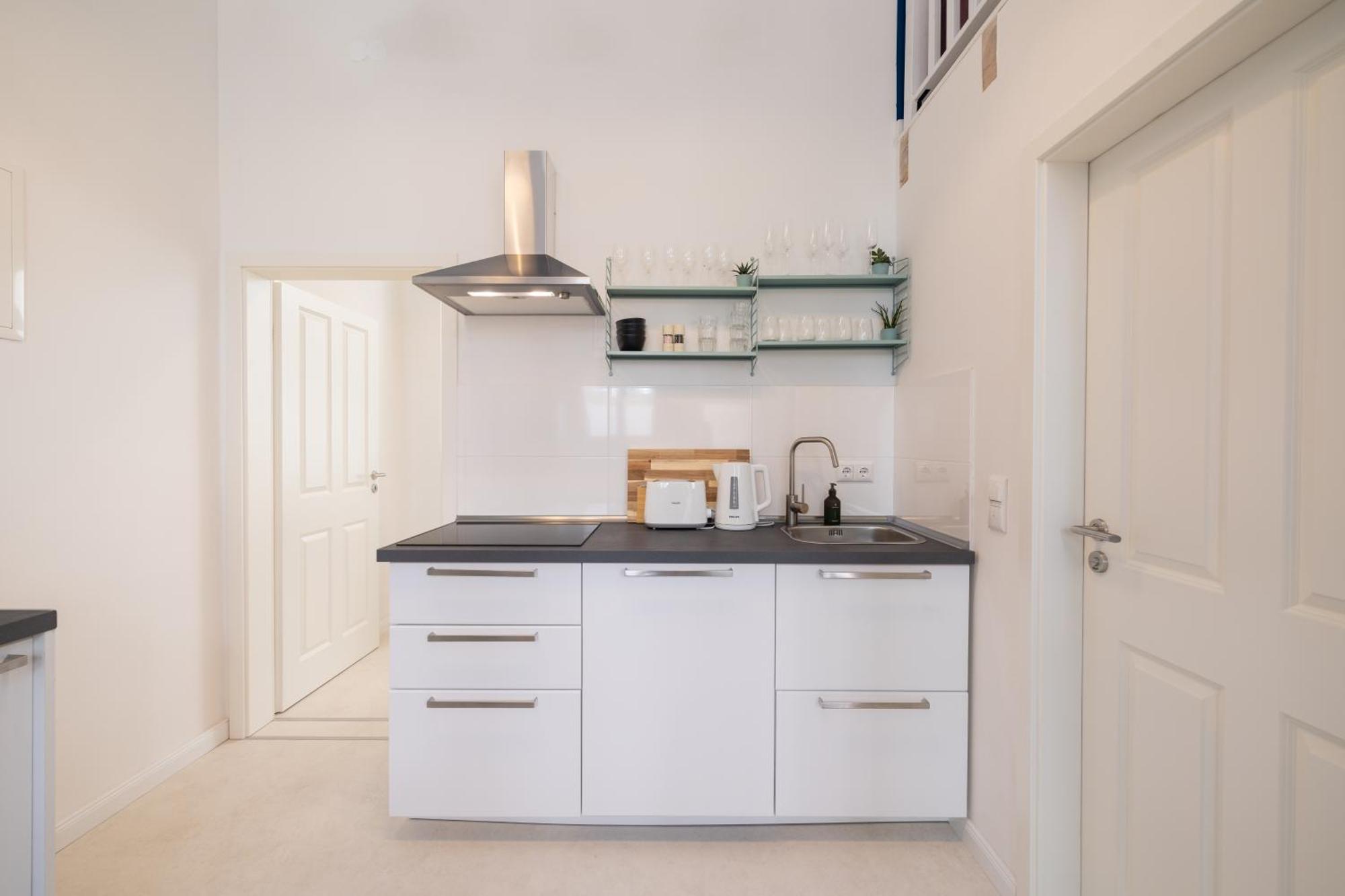 Great 2-Room Loft With 2 Bathrooms And 2 Kitchen 베를린 외부 사진