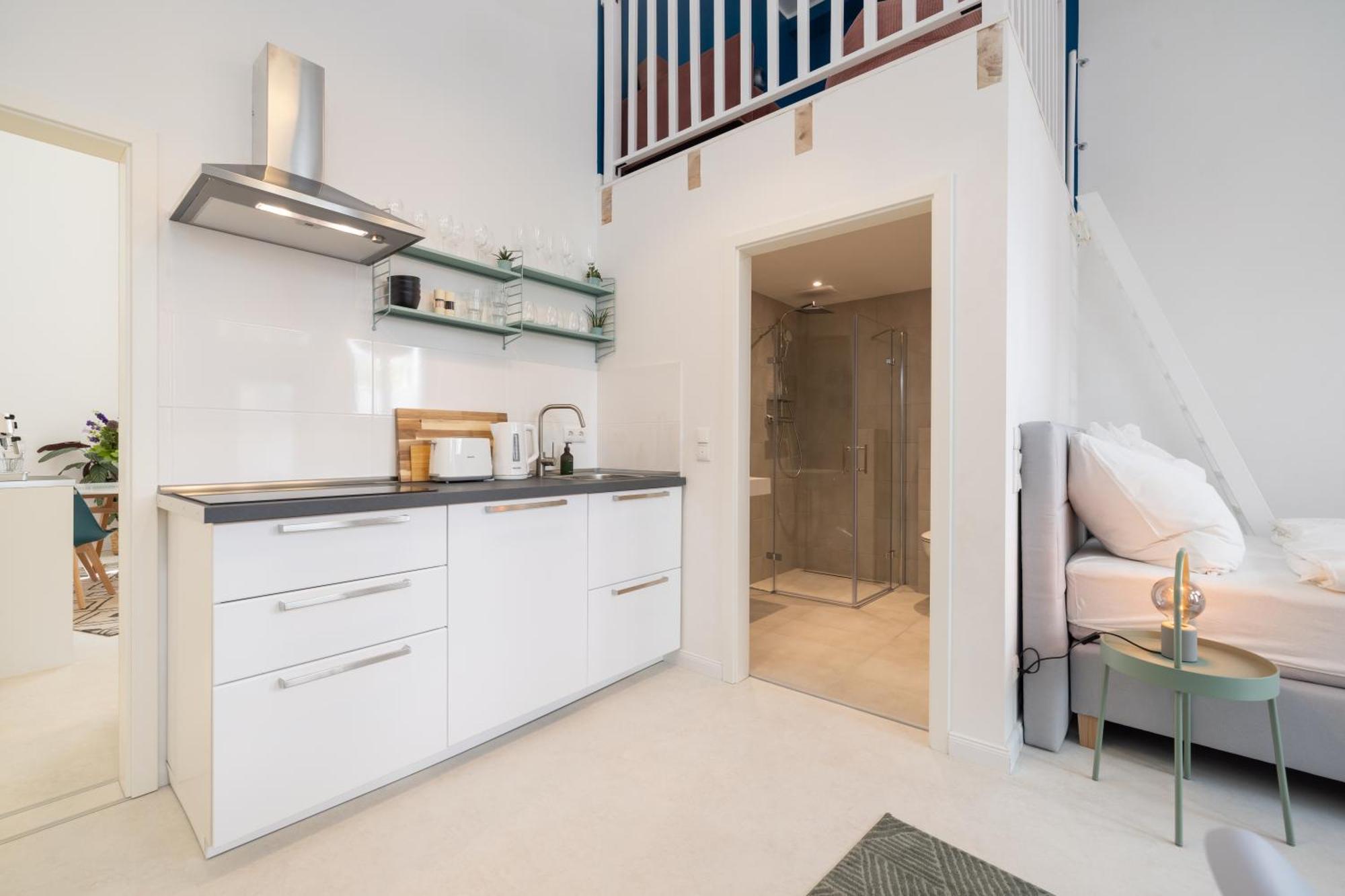 Great 2-Room Loft With 2 Bathrooms And 2 Kitchen 베를린 외부 사진