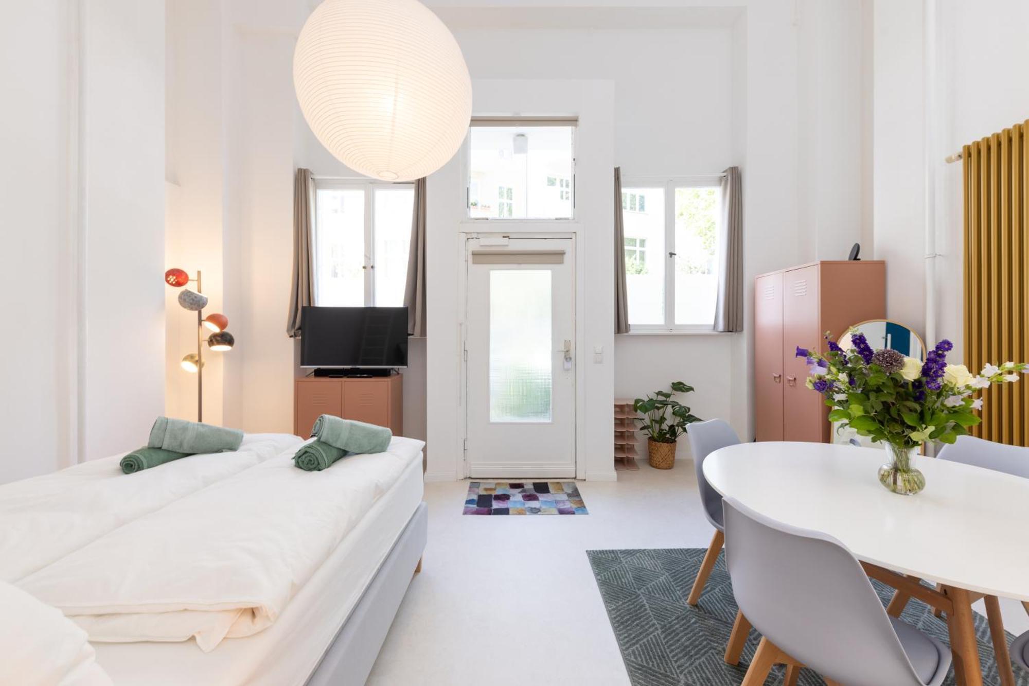 Great 2-Room Loft With 2 Bathrooms And 2 Kitchen 베를린 외부 사진